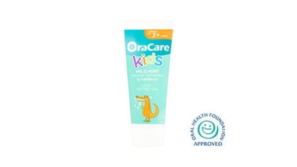 OraCare+ Kids Mild Mint Fluoride Toothpaste