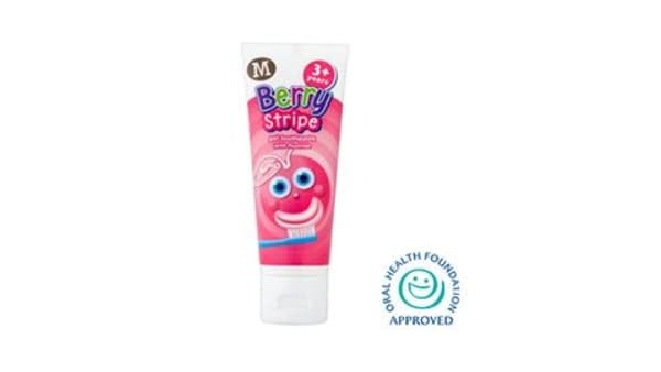 Morrisons Kids Berry 3+ Toothpaste