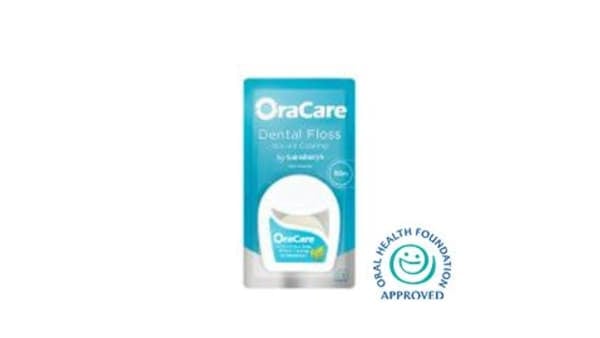 OraCare+ Dental Floss Waxed Coating Mint Flavour 50m