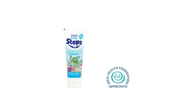 Tesco Steps 0-2 Toothpaste